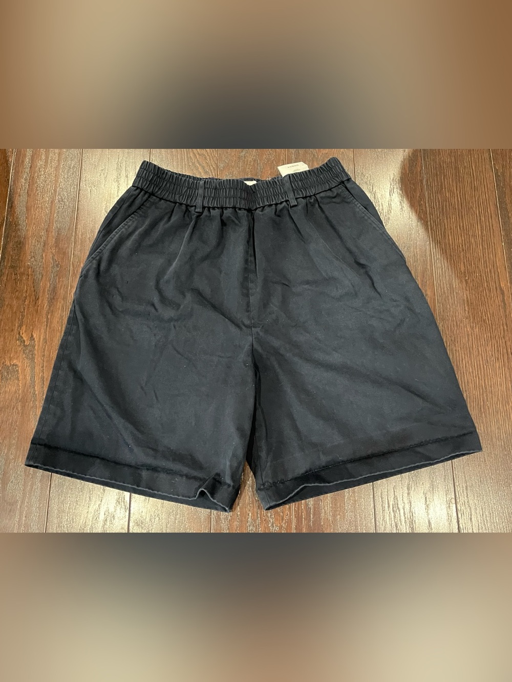 Ami Paris NAUTICAL BLUE ELASTIC WAIST SHORT Size Medium Preppy